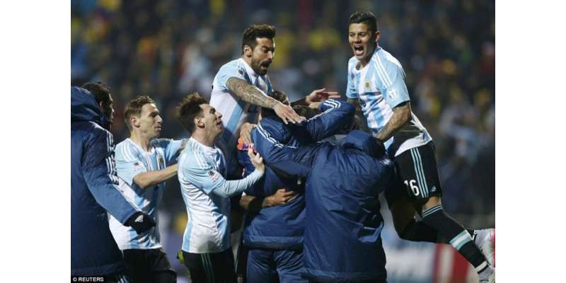 کوپاامریکا فٹبال ٹورنامنٹ ، ارجنٹائن نے سیمی فائنل میں رسائی حاصل ..