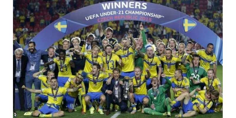 سویڈن نے انڈر 21 یورپی فٹبال چیمپئن شپ اپنے نام کر لی