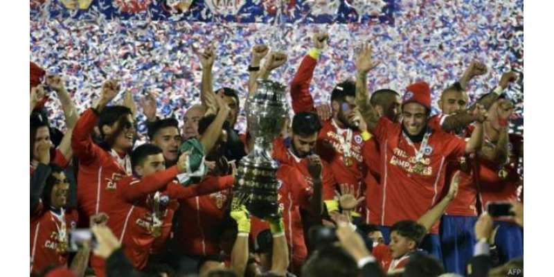 میزبان چلی نے تاریخ رقم کرتے ہوئے پہلی مرتبہ کوپا امریکہ فٹبال کپ جیت ..