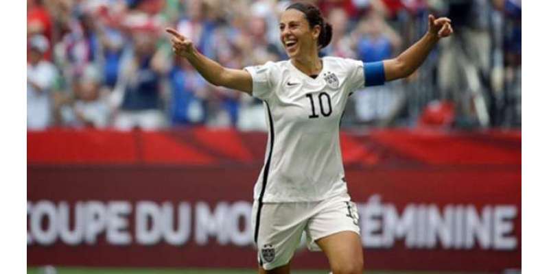 کارلی لیوڈ ورلڈ کپ فٹبال فائنل میں ہیٹرک کرنیوالی پہلی خاتون بن گئی