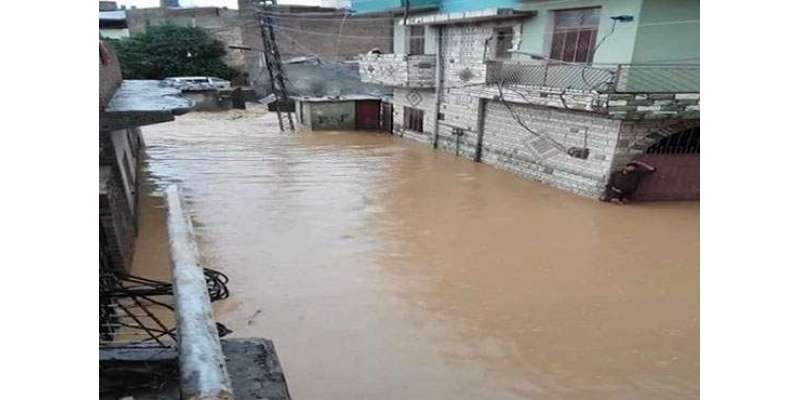 ملک میں بارشوں کا سلسلہ جاری، راولپنڈی میں نالہ لئی کی سطح بلند، نشیبی ..