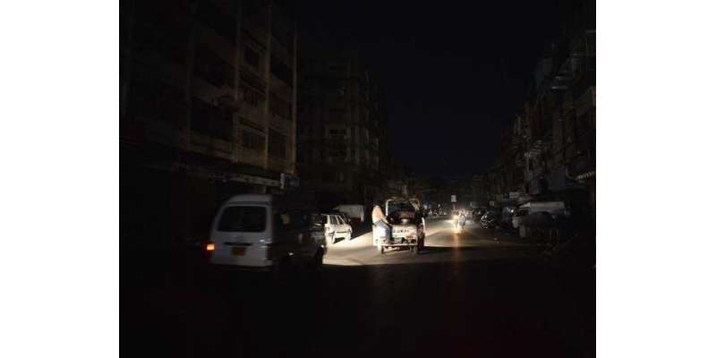 کراچی :ایک ہفتے میں چوتھا بڑا بریک ڈائون ، متعدد علاقوں میں بجلی بند