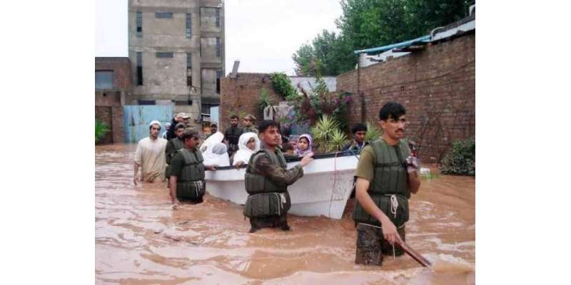 راولپنڈی: پاک فوج کی جانب سے سیلاب متاثرہ علاقوں میں امدادی کارروائیاں ..