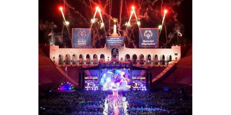 سپیشل اولمپکس، رنگا رنگ تقریب میں ورلڈ گیمز کا افتتاح