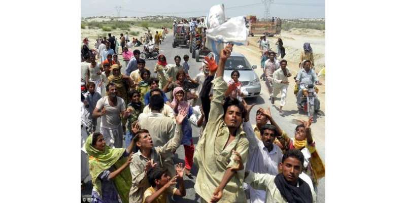 سندھ حکومت کاکارنامہ ،گھوٹکی میں ہزاروں سیلاب متاثرین کیلئے چاولوں ..