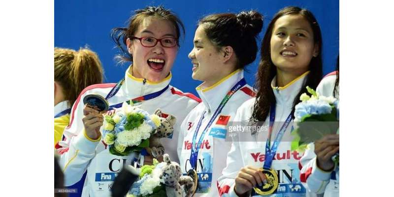 ورلڈ سوئمنگ چیمپئن شپ : خواتین کی 4X100 میٹر متفرق ریلی کا فائنل چین نے ..