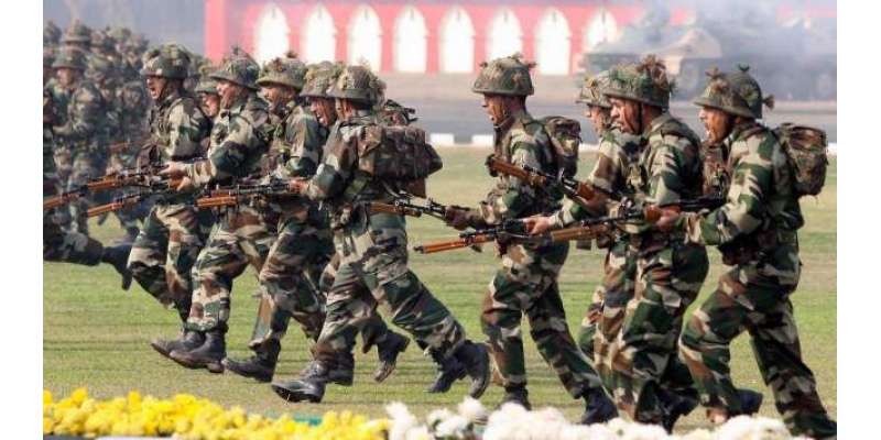 بھارتی کا جنگی جنون،کنٹرول لائن پرمزید10 ہزارسے زائد فوجی تعینات کر ..