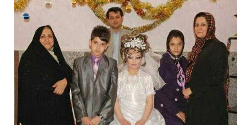 ایران میں 14 سالہ دلہا، 10 سالہ دلہن کی شادی رچا دی گئی