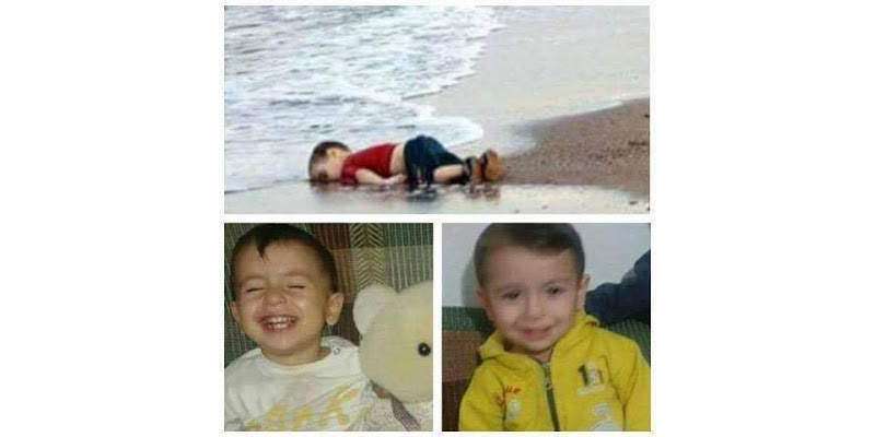 شامی بچے کی موت پر شوشل میڈیا کےمصوروں کا ردعمل