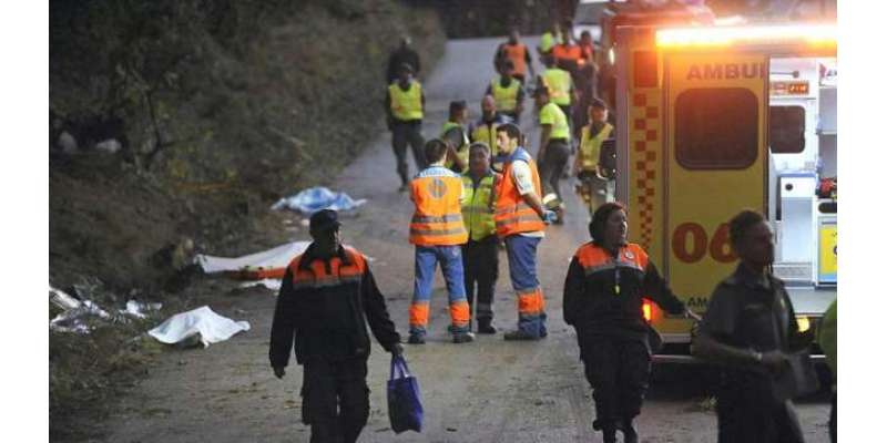 سپین ، ریلی کے دوران کار حادثے میں 6 افراد ہلاک