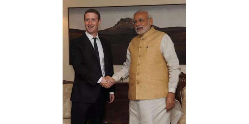 بھارتی وزیر اعظم نریندر مودی رواں ماہ سماجی رابطے کی ویب سائٹ فیس بُک ..