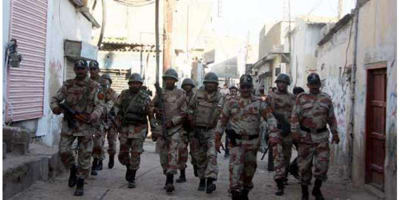 کراچی : متعدد علاقوں میں رینجرز کی کارروائیاں، 7 دہشتگرد ہلاک