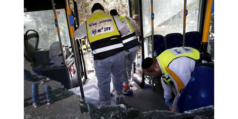 اسرائیل،بس پر حملے سمیت تشدد کے واقعات میں 3 اسرائیلی شہری ہلاک ، متعدد ..