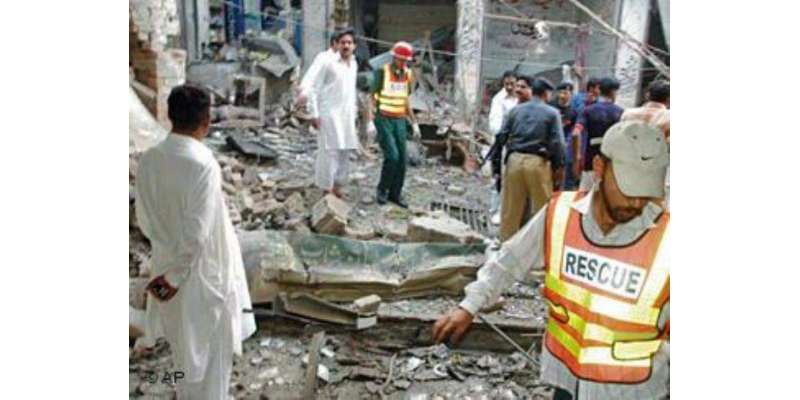 پشاور :  باڑہ روڈ پر اسکول کی چھت گرنے سے 6 بچے زخمی