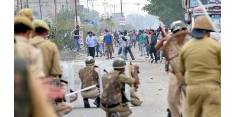 بھارتی پنجاب میں سکھوں کا احتجاج  شدت اختیار کر گیا، جھڑپوں میں دو افراد ..
