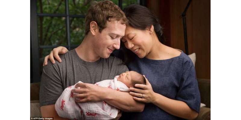 فیس بُک کے بانی مارک زکربرگ کے ہاں‌بیٹی کی پیدائش ، کمپنی کے 99 فیصد ..