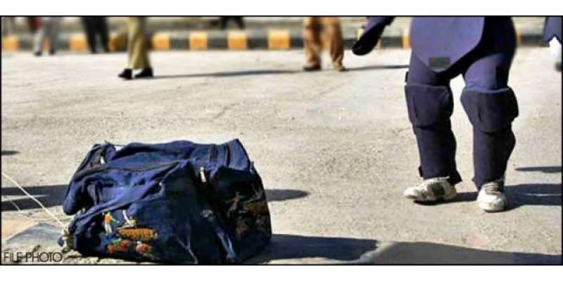 کراچی : اتحاد ٹاؤن میں ایک مشکوک بیگ سے 16 ہائی پاور بیڑیاں برآمد