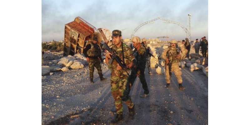 عراقی فوج کا رمادی پر داعش کا قبضہ ختم کرانے اور فتح کا جشن منانے کا ..