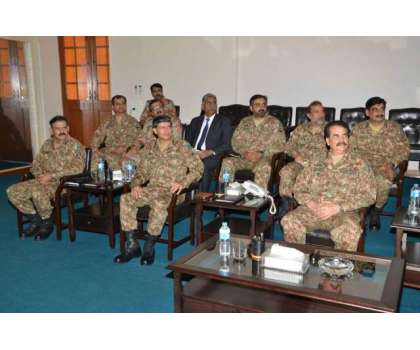 آرمی چیف کی زیر صدارت کراچی میں سیکیورٹی سے متعلق اجلاس ،پاک فوج کے ..