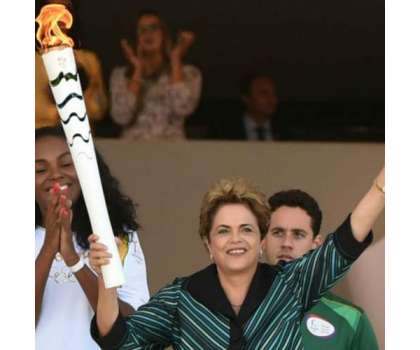 ریو اولمپکس گیمز کی مشعل برازیل پہنچ گئی