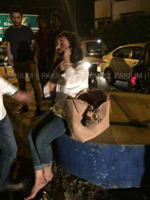 معروف اداکارہ مائرہ خان کراچی میں ٹریفک حادثے کا شکار