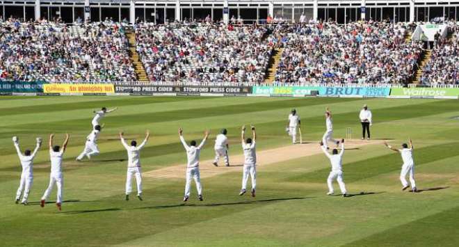 برمنگھم ٹیسٹ ، پاکستانی بلے باز پھر دھوکا دے گئے،انگلینڈ 141رنز سے کامیاب
