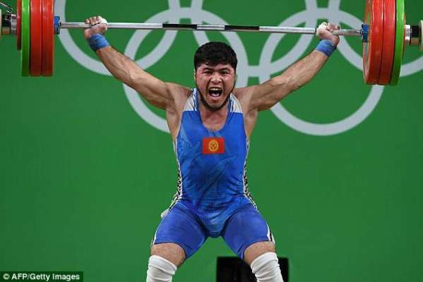 ڈوپ ٹیسٹ میں ناکامی، کرغزستان کا تن ساز ریو اولمپکس گیمز میں جیتے ہوئے تمغے سے محروم