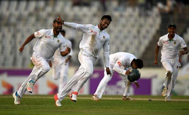 ”بچہ “بڑا ہو گیا، بنگلہ دیش نے کرکٹ کے بانی کو دوسرا ٹیسٹ 108 رنز سے ہرا دیا