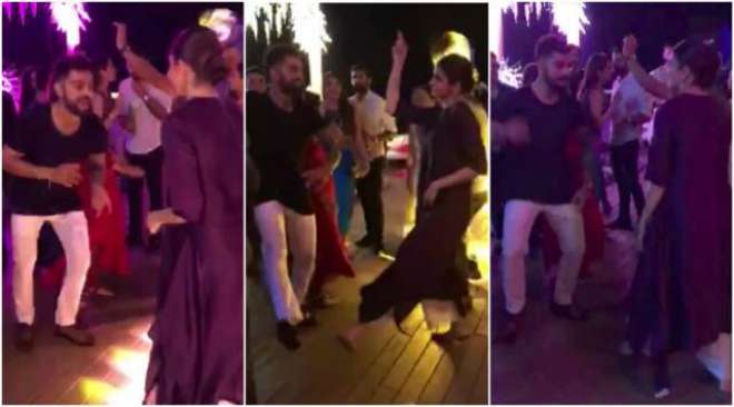 کوہلی اور انوشکاشرماکی رقص کرتی ویڈیو انٹر نیٹ پر چھا گئی