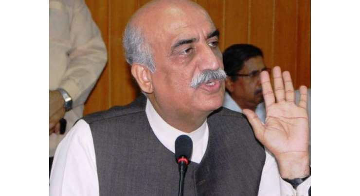 خورشید شاہ کا وزیر اعظم نواز شریف سے وزیر داخلہ چوہدری نثار علی خان کو تبدیل کرنے کا مطالبہ