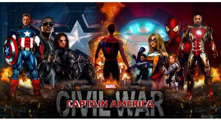 سپر ہیرو ایکشن فلم’کیپٹن امریکا:سول وار‘کا پہلہ ٹریلر جاری