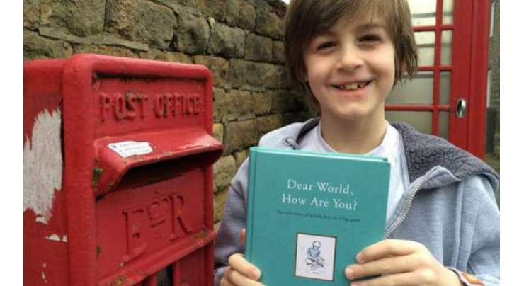 دنیا کے ہر ملک کے بچوں کے لیے خط لکھنے والا بچہ