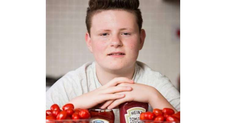 14 سالہ لڑکے نے 10سال بعد ٹماٹروں کے علاوہ کوئی خوراک کھائی
