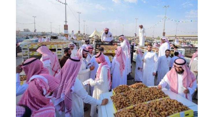 بریدہ: کھجوروں کے سالانہ میلے کی آمدنی 230ملین سعودی ریال تک پہنچ گئی