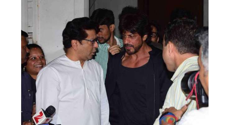 شاہ رخ خان نے راج ٹھاکرے کو آئیندہ کسی پاکستانی اداکار کے ساتھ کام نہ کرنے کی یقین دہانی کرا دی