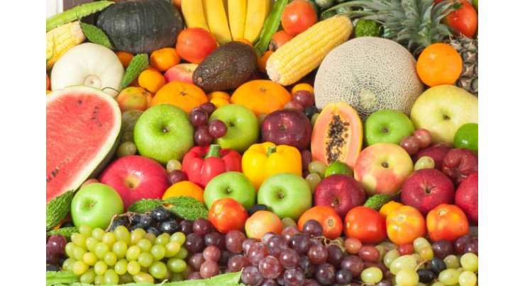 مقامی مارکیٹ میں پھلوں کے نرخ