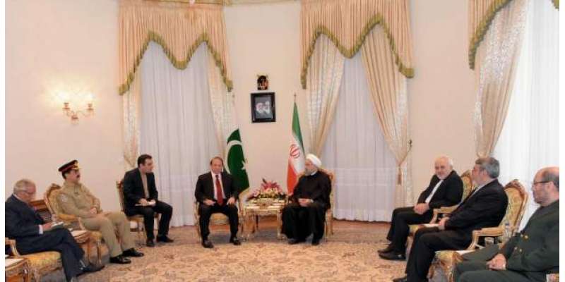 وزیر اعظم اور آرمی چیف کی ایرانی صدر سے ملاقات ٗ باہمی اختلافات مذاکرات ..