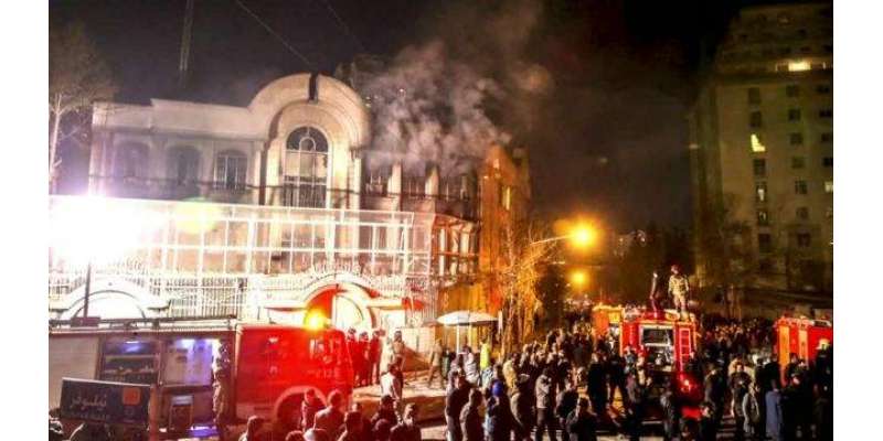 ایران ،سعودی سفارت خانے پر 100 حملہ آور گرفتار