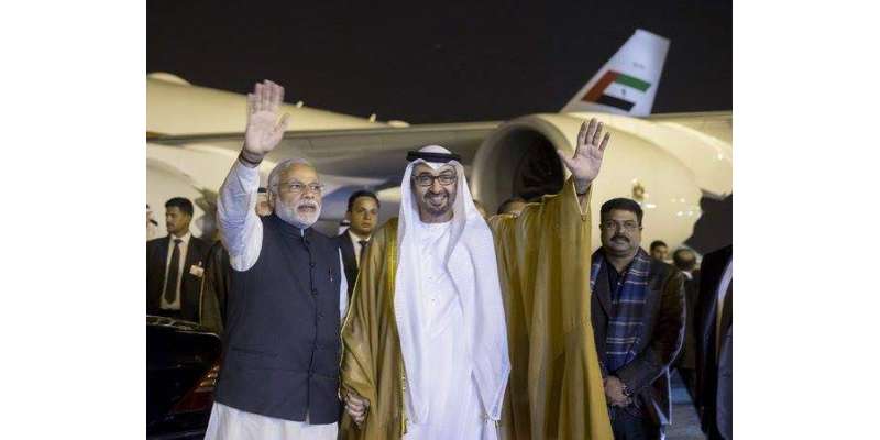 حاکم متحدہ عرب امارات شیخ محمد بن زاید بھارت کے دورے پر نئی دہلی پہنچ ..