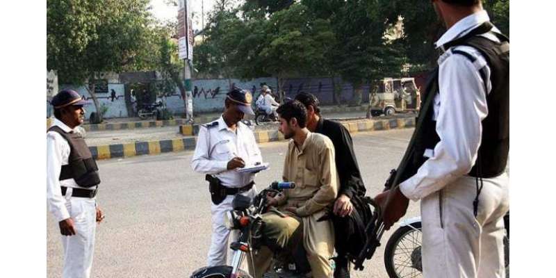 کراچی ساﺅتھ ڈسٹرکٹ میں اینٹی کرپشن پولیس نے ٹریفک پولیس کے چار افسران ..
