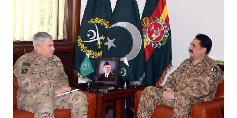 آرمی چیف راحیل شریف کی افغانستان میں امریکی فوج کے سربراہ جنرل جان ..
