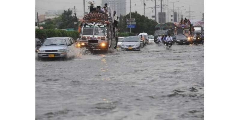 بدھ کے روز کراچی میں ہلکی جبکہ سکھر اور لاڑکانہ میں موسلادھار بارش ..