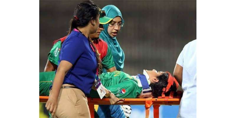 ویمن کرکٹ ٹیم کی کھلاڑی جویریہ خان زخمی ہونے کے باعث ورلڈ ٹی ٹونٹی سے ..