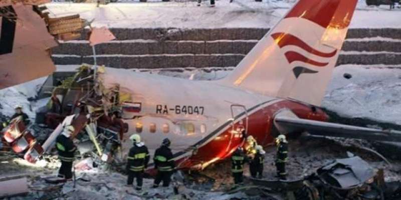 فلائی دوبئی کا مسافر طیارہ روس میں گرکرتباہ‘عملے سمیت 61افرادہلاک