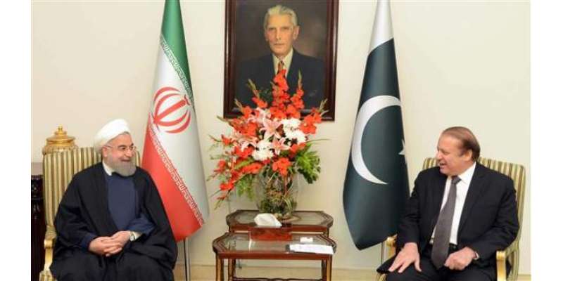وزیراعظم محمد نواز شریف اور ایرانی صدر حسن روحانی کے درمیان ملاقات،دونوں ..
