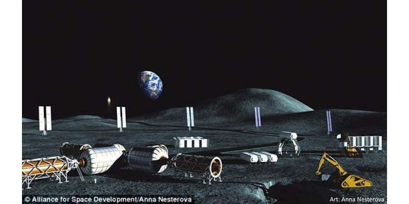 10 ارب ڈالر کی سرمایہ کاری سے چاند پر بستی بنائی جاسکتی ہے، ناسا