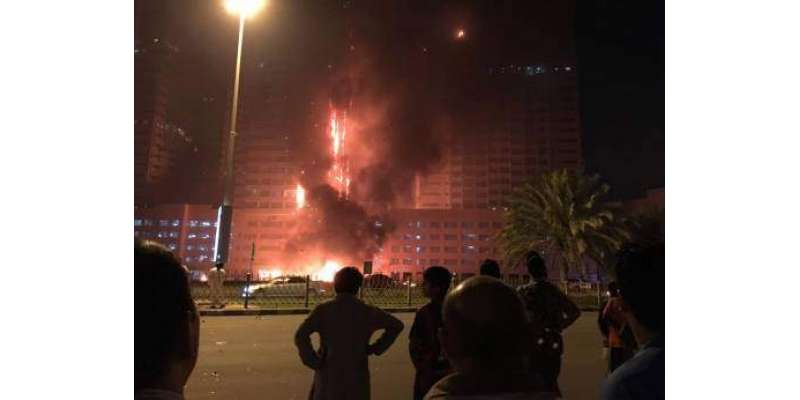 متحدہ عرب امارات، اجمان میں حادثے کا شکار ہونے والی رہائشی عمارت مکمل ..