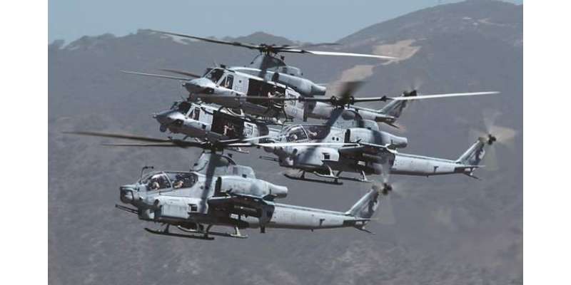 امریکی بحریہ نے پاکستان کے لیے 9 اے ایچ ون زیڈ (AH-1Z) جنگی ہیلی کاپٹر کا ..