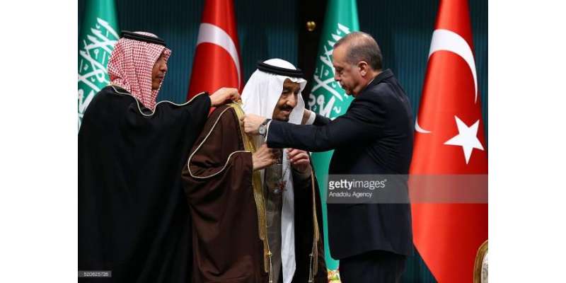 سعودی فرمانروا شاہ سلمان کے لیے ترکی کا اعلیٰ سول اعزاز