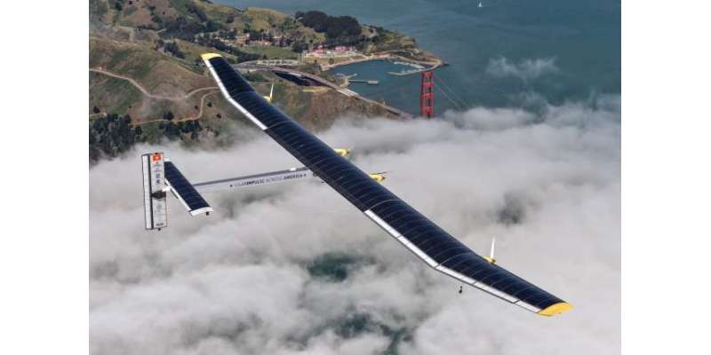 شمسی توانائی سے چلنے والا جہاز دنیا کے گرد دوبارہ چکر لگانے کا آغاز ..